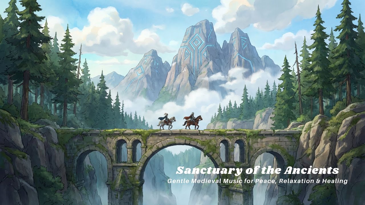 Sanctuary of the Ancients | Gentle Medieval Music for Peace, Relaxation & Healing