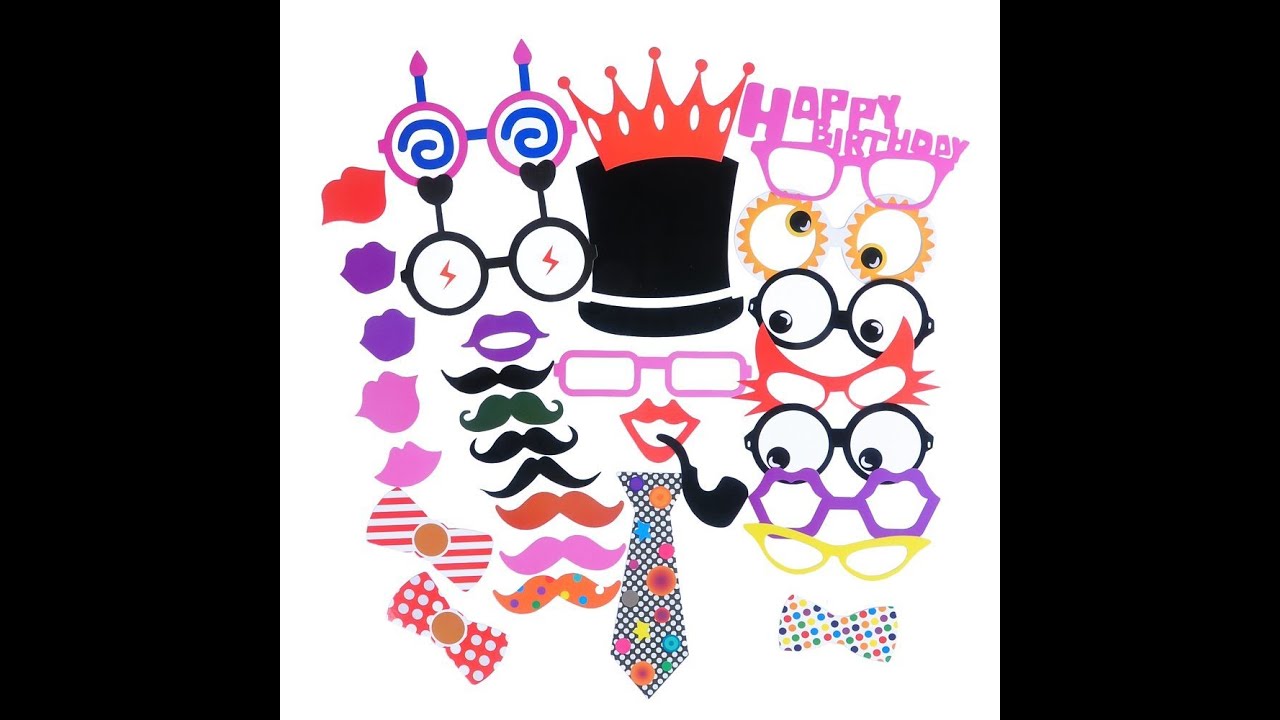 Review: Seekingtag Photo Booth Props Diy Kit(31pcs)