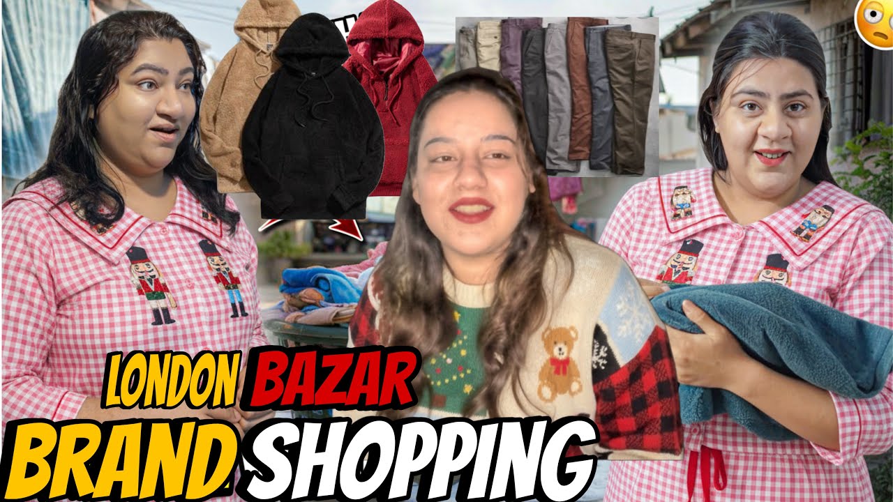 Brand Shopping | London Bazar | Meet My Friend Samiya | Humne ki Mil ke Shopping 🛍️ | Landa Bazar 