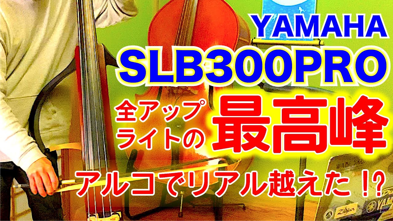 YAMAHA Silent Bass 最高級モデル SLB300PRO ついにコントラバスを越えも ヤマハ サイレントベース  レビュー