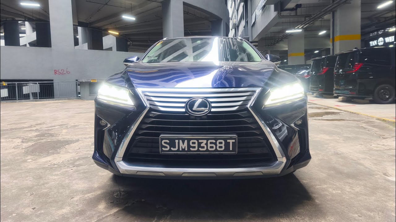 2016/08 Lexus RX200T AT SUNROOF (SJM9368T)-Singapore Cars for Export 