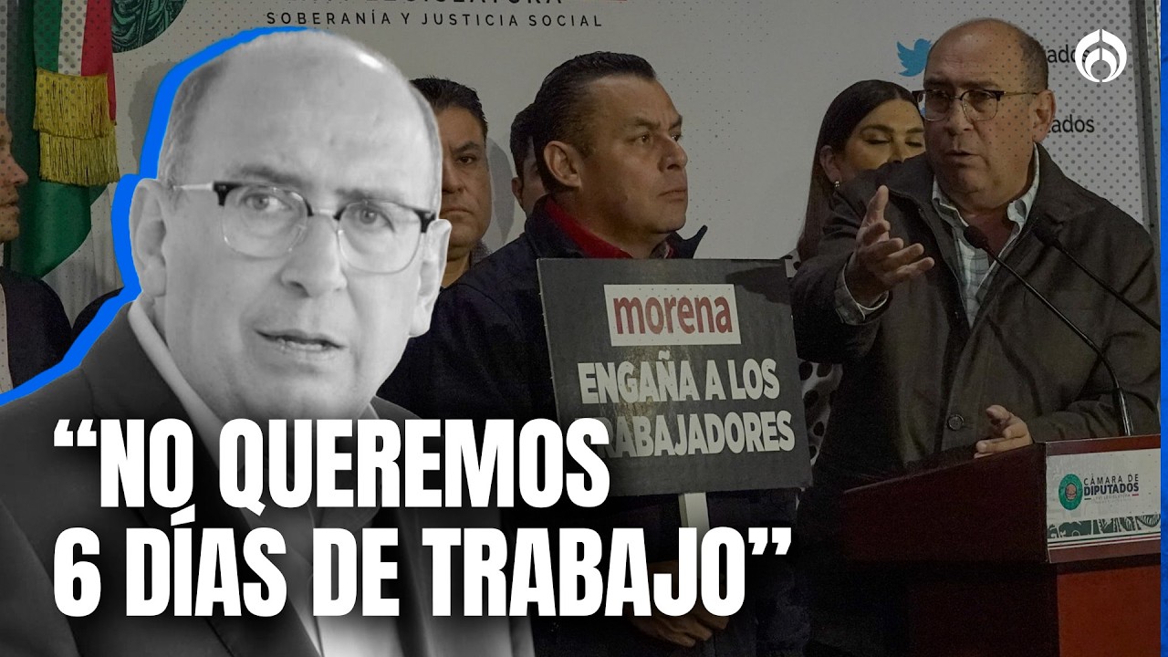 Moreira pone peros en Reforma Laboral, sí a las 40 horas… no a 6 días laborales