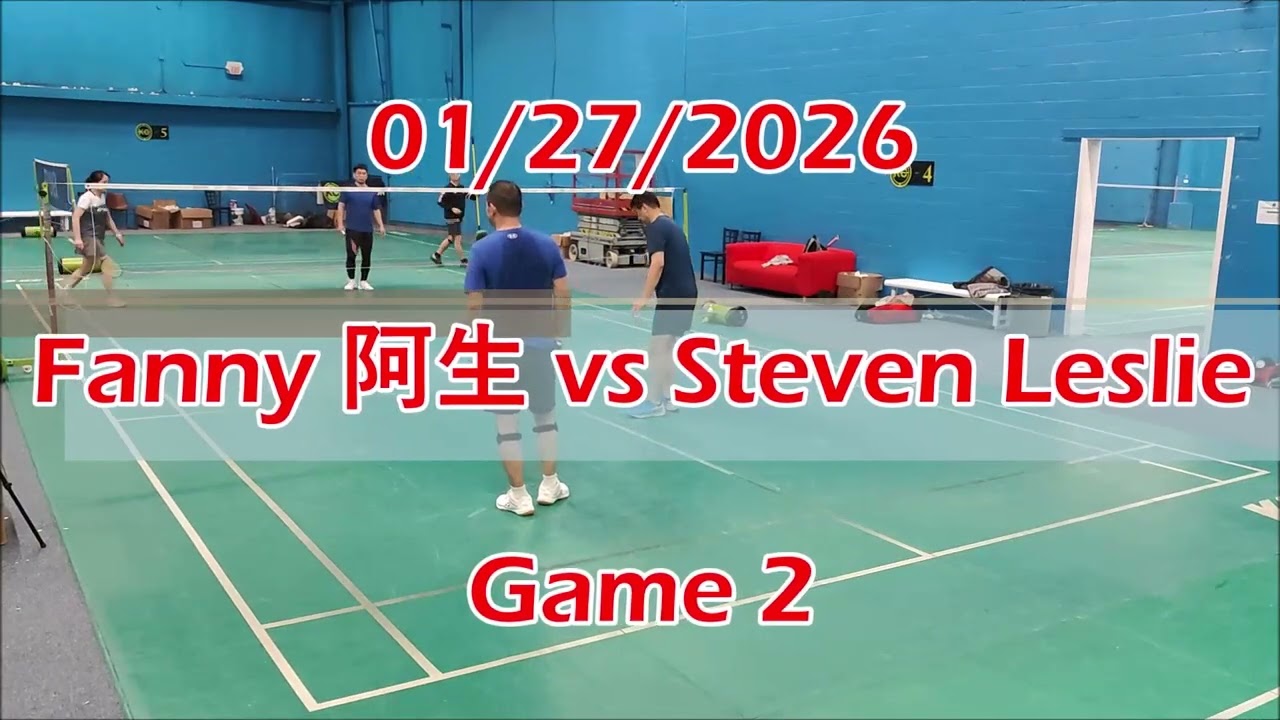 01/27/2026 Fanny 阿生 vs Steven Leslie Games 1 & 2
