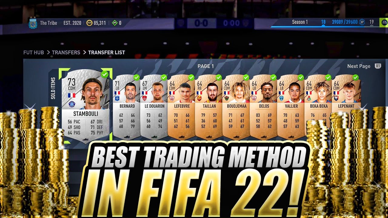 HOW TO MAKE 100K COINS RIGHT NOW ON FIFA 22! EASIEST WAY TO MAKE COINS ON FIFA 22! (SNIPING/BIDDING)