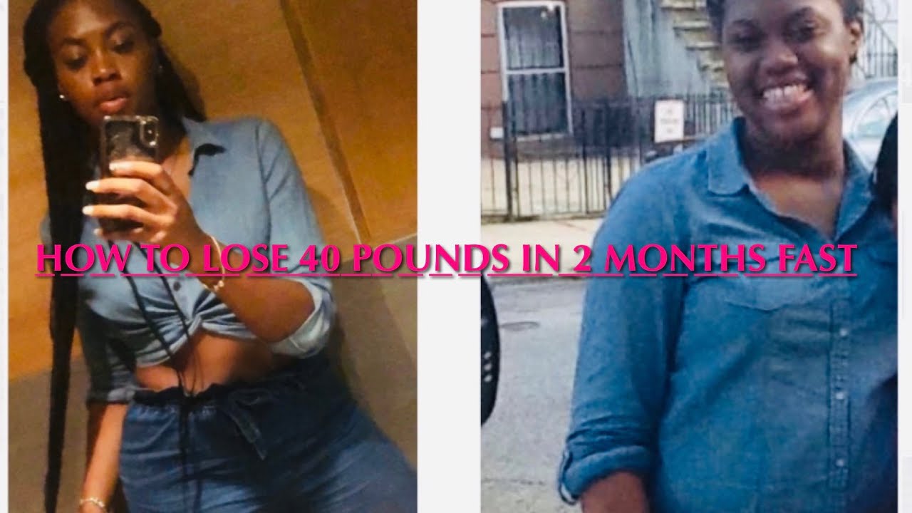 LOSE 40 POUNDS IN 2 MONTHS| MY WEIGHT LOSS STORY !!!