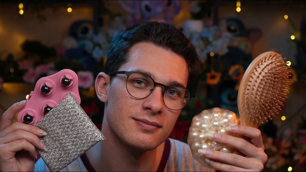ASMR 4k | Me revoilà ! ( update vie etc ) + partie triggers en NO TALKING !😴🧡