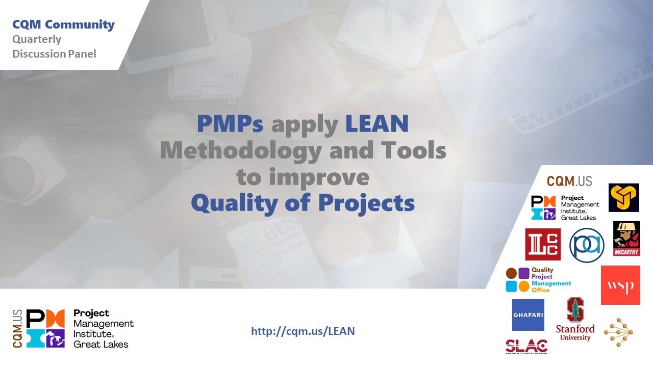 PMI CQM LCI LEAN for PMPs final discussion