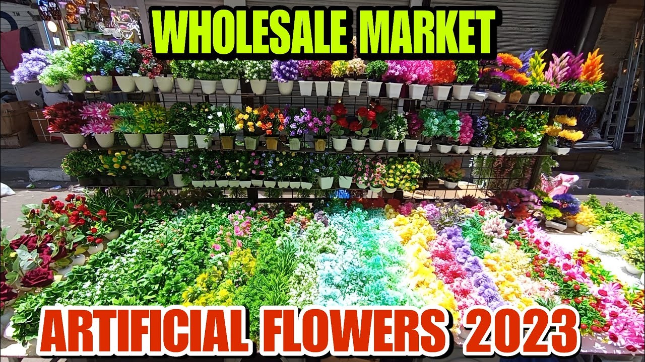 Crawford Market Artificial Flowers# Wholesale Design Flowers# Mumbai Mein Sabse Sasta Market