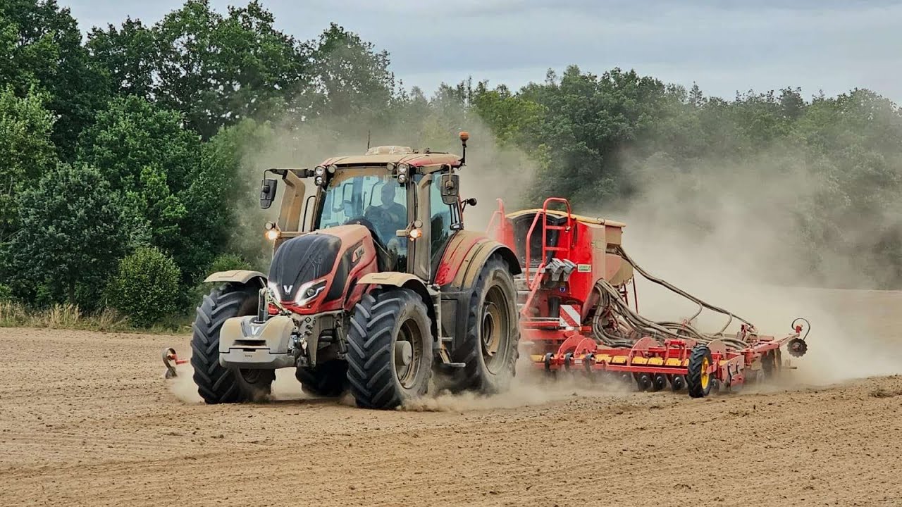 POV/GoPro/Driverview New Valtra T235 Versu, seeding 2023 / setí travních obnov 2023