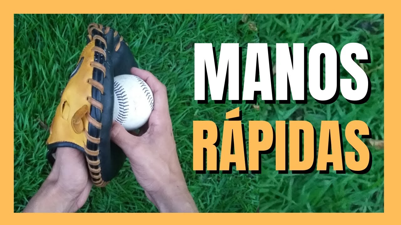 ► Como tener y sacar las manos MÁS RÁPIDAS en Béisbol ( MANOS DE SEDA )