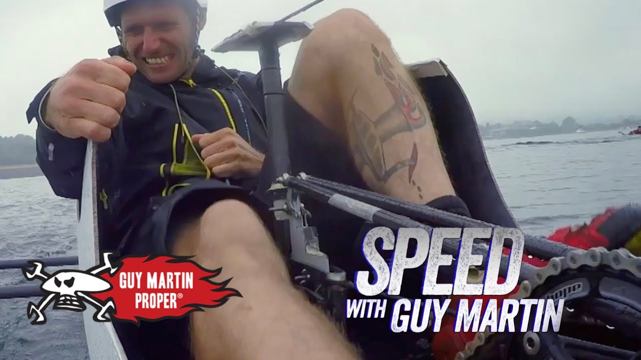 Guy's final human-powered boat record attempt | Guy Martin Proper