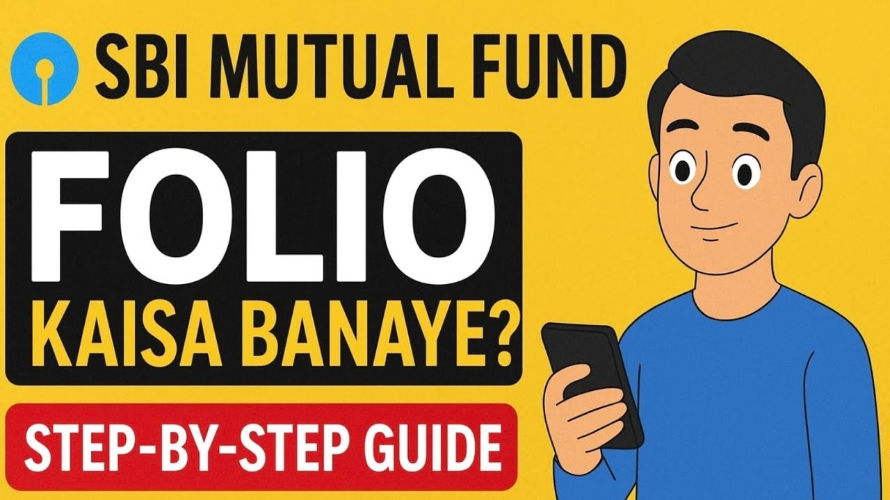 SBI Mutual Fund app Investap me folio create kaise kare 
