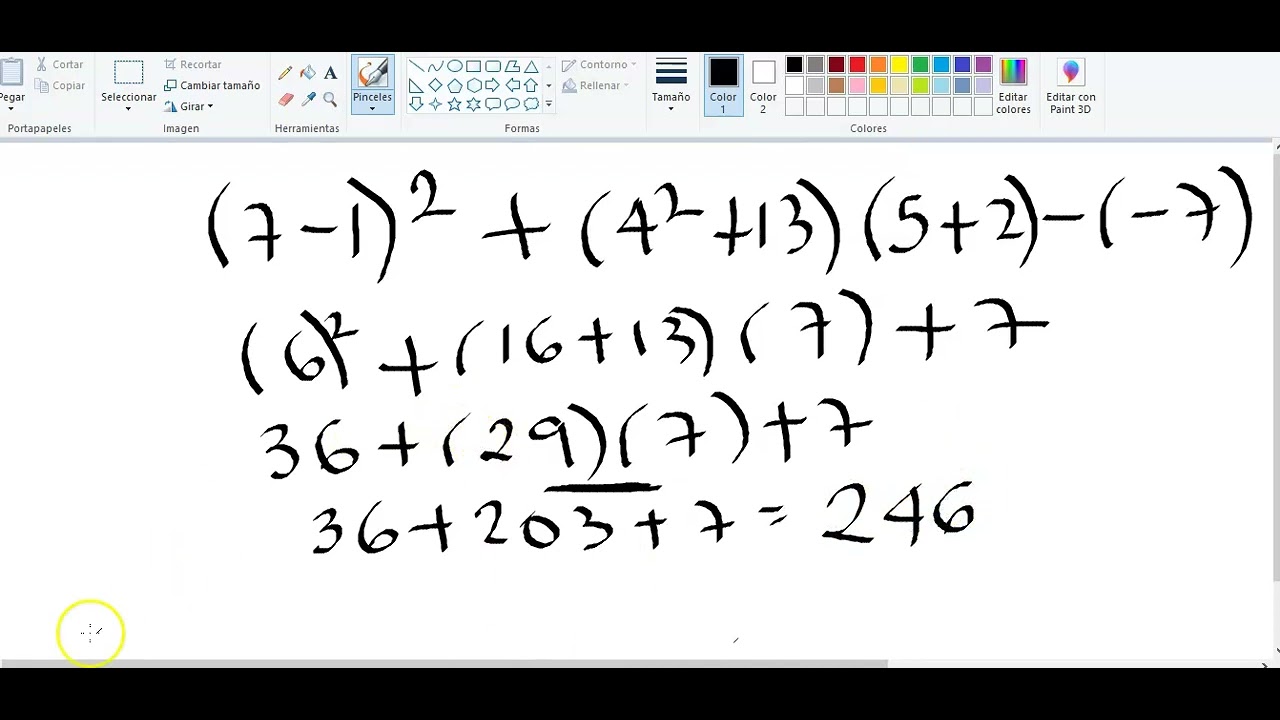Ley de signos y fraccionarios