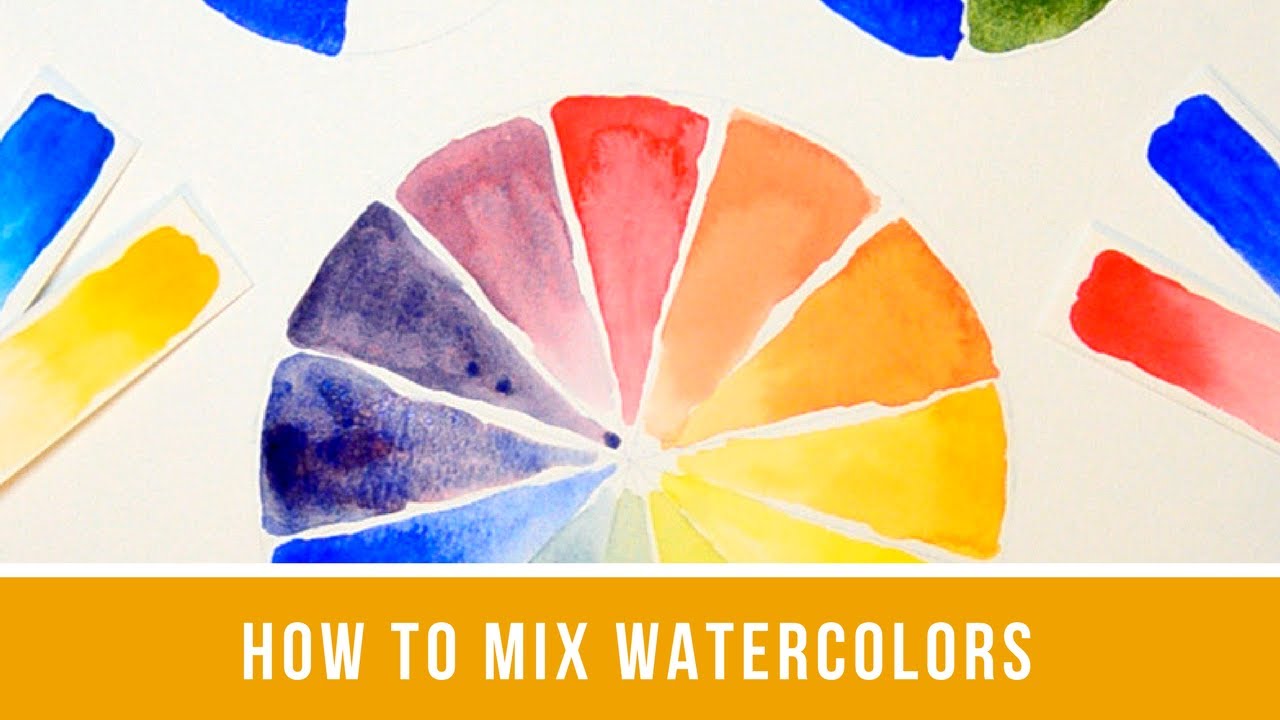 Watercolor Color Mixing - Single Primary, Split Primary, Earth Colors, and More!