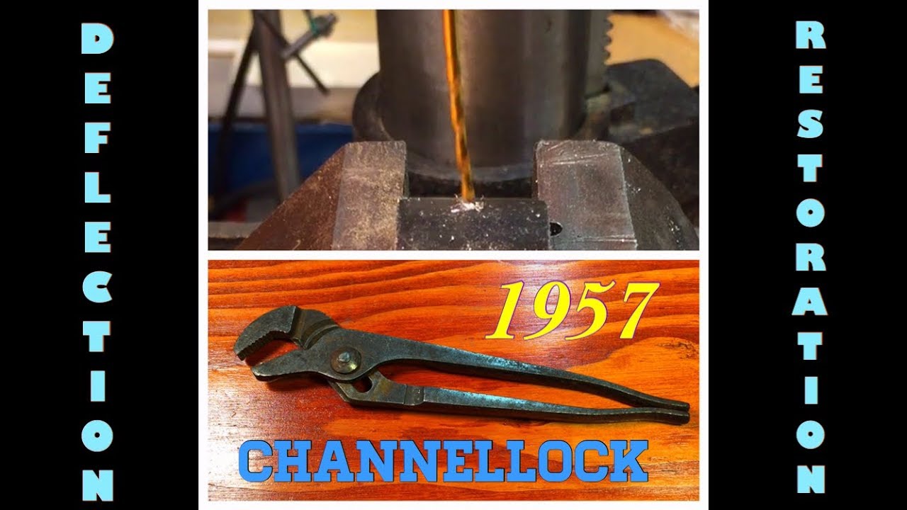 Deflection and Restoration 1957 Channellock 420