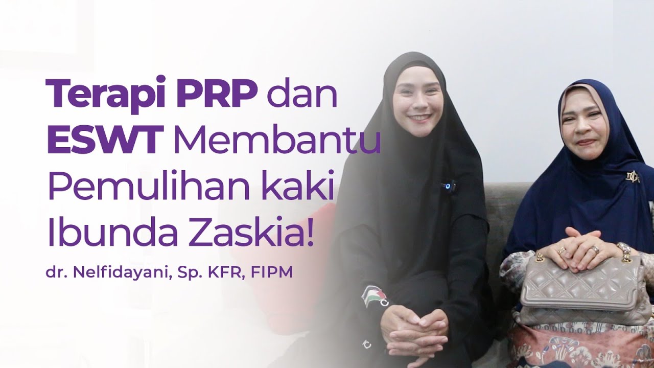 NYERI PADA LUTUT IBUNDA ZASKIA MECCA AKHIRNYA PULIH DENGAN TERAPI INI! HANYA DI KLINIK PATELLA !!