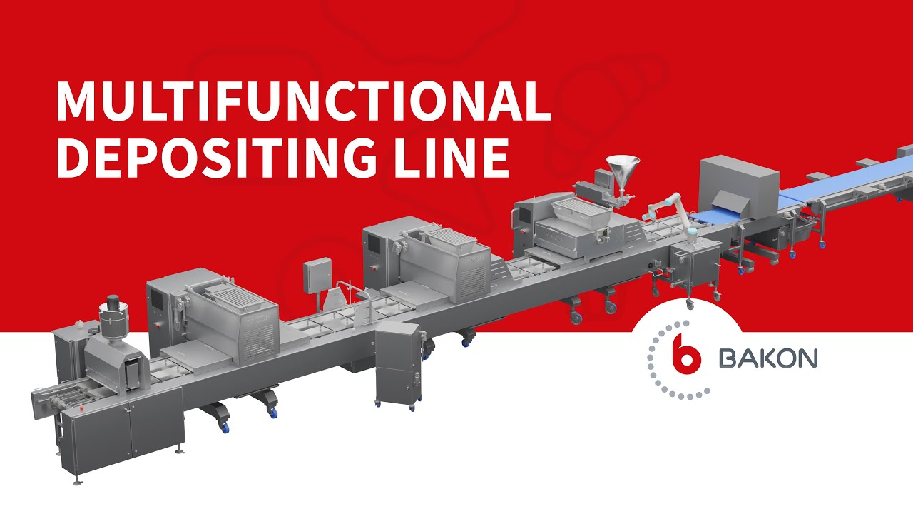 Multifunctional Depositing Line | Bakon Food Equipment