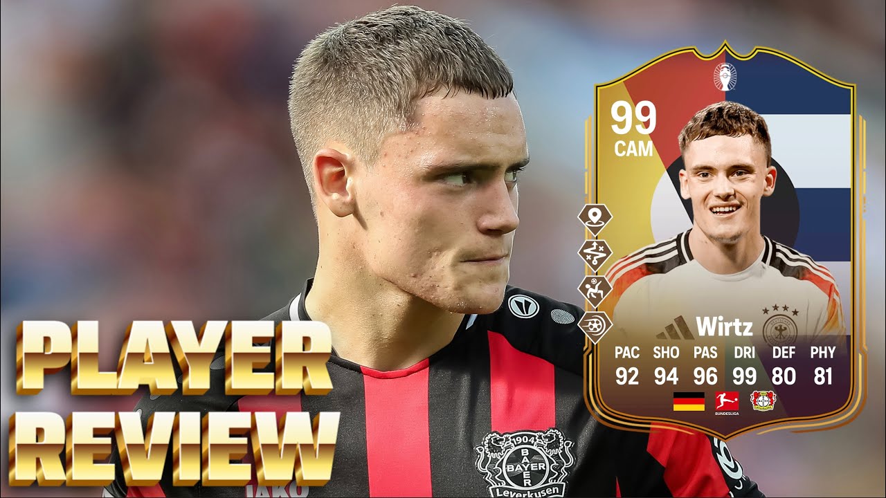 ¡WIRTZ = MAGIA PURA! -REVIEW FLORIAN WIRTZ 99 EURO MAKE YOUR MARK EAFC 24