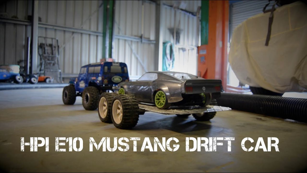 HPI Racing 1/10 E10 Drift Mustang Monster 2.4GHz RTR Ep:15