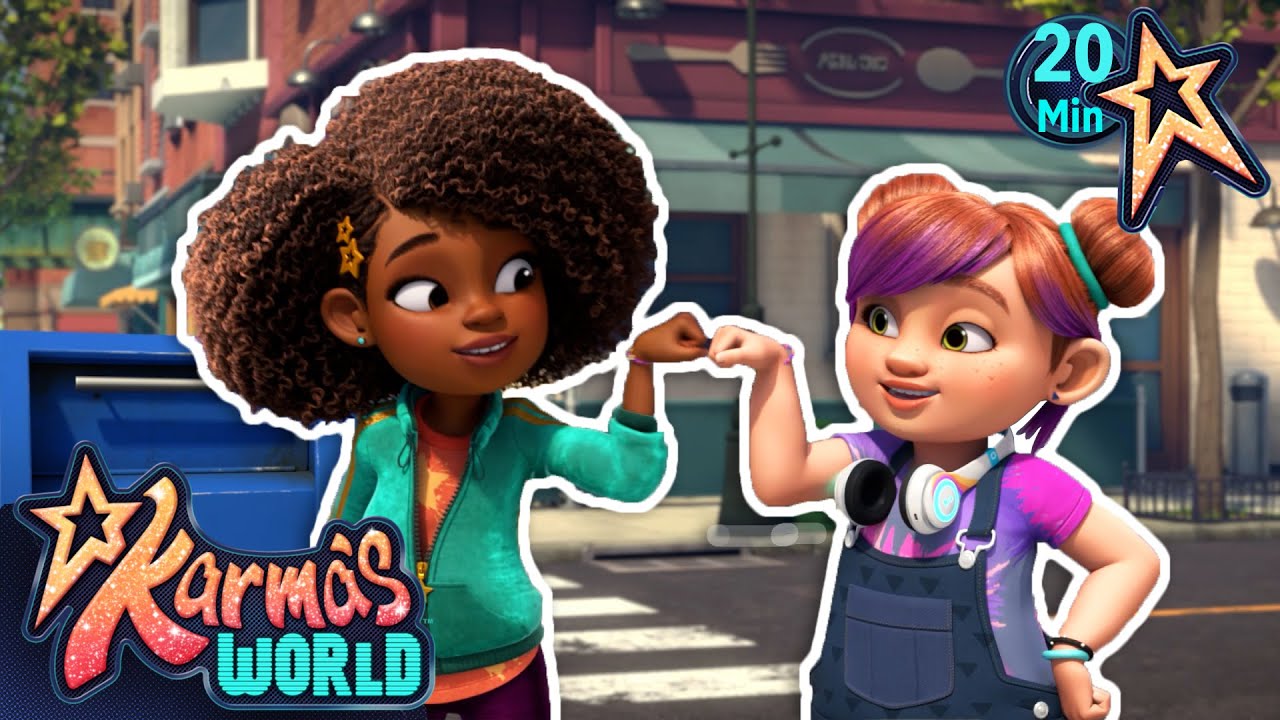 Karma and Switch New BFFs | Cartoons for Kids | Karma's World