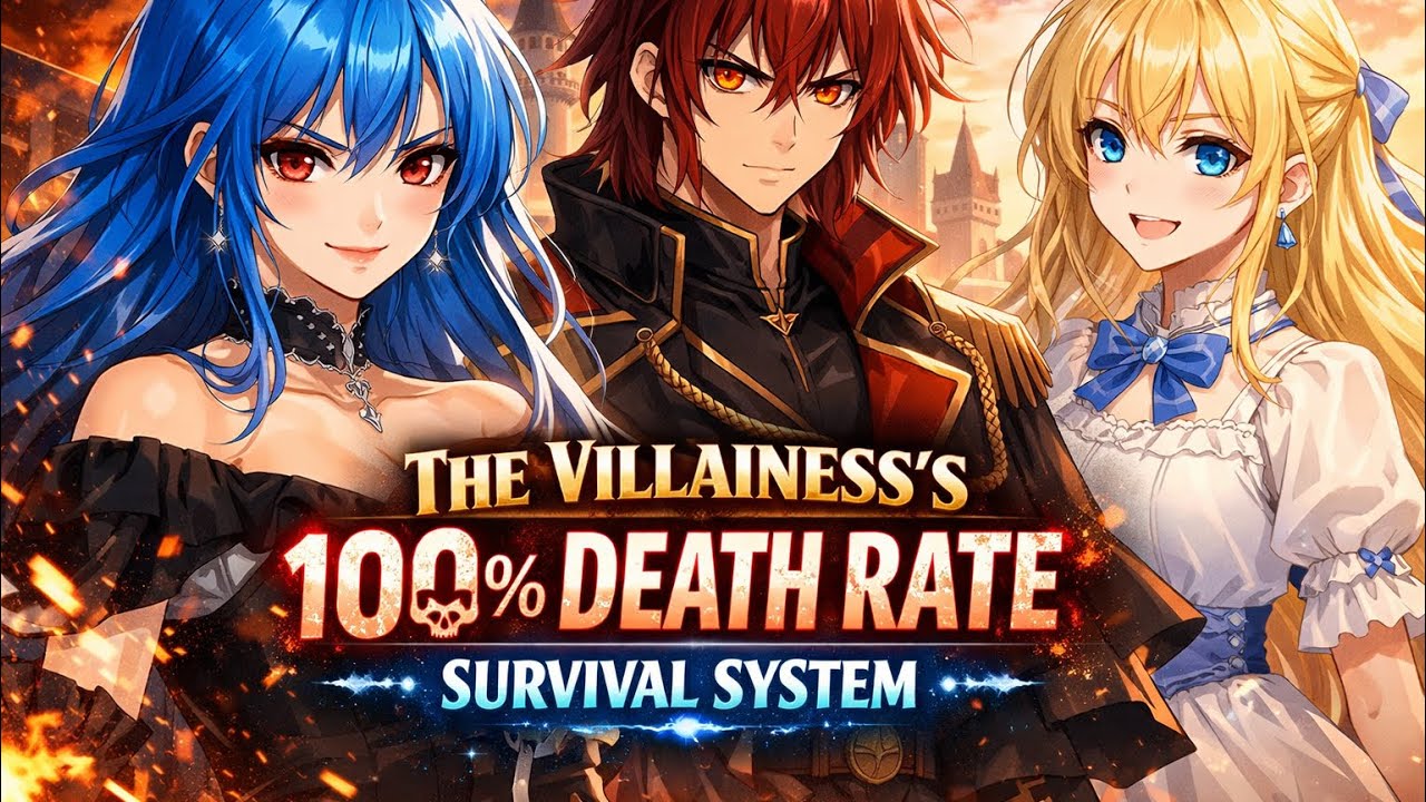The Villainess’s 100% Death Rate Survival System | Full story #revenge #shortstories #animeshorts 