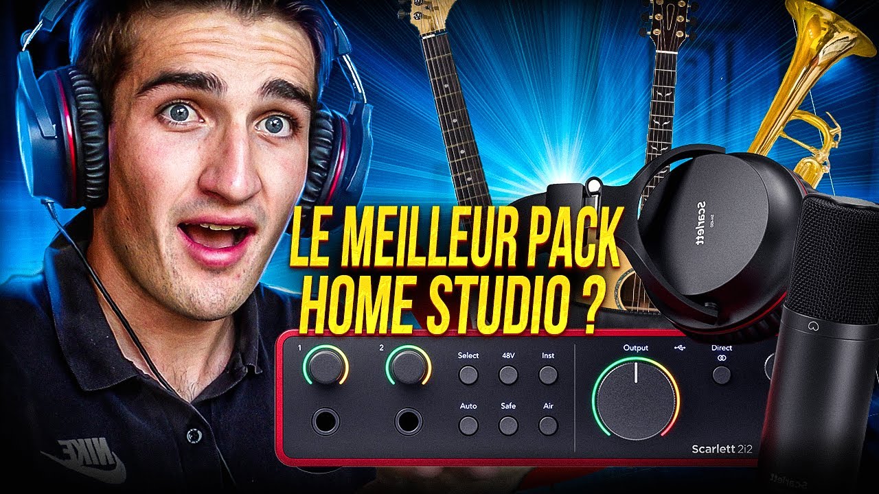 FOCUSRITE Scarlett 4th Gen : le retour de la meilleure carte son ? (TEST PACK HOME STUDIO COMPLET)