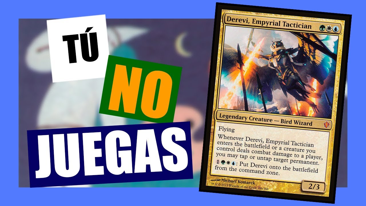 🐦DEREVI🐤EL PÁJARLO LOCO🐦MAZO BUDGET💸80€💸😎Commander en Español