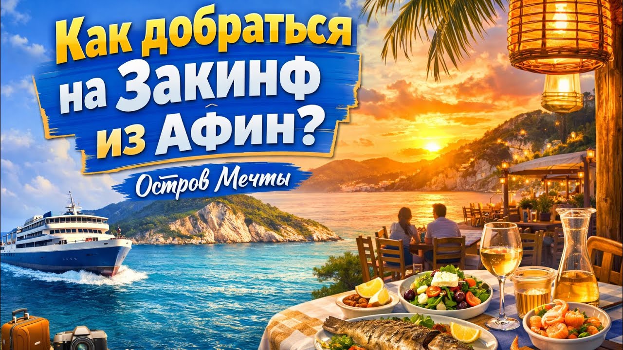 Греция, Закинф | Лучшее направление лета 2026 | От Афин до Острова | Серия 1 | Полный обзор острова