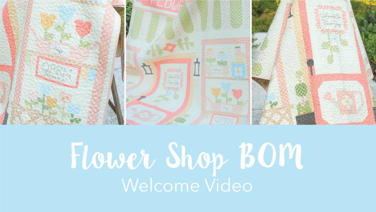 Приветственное видео Flower Shop BOM