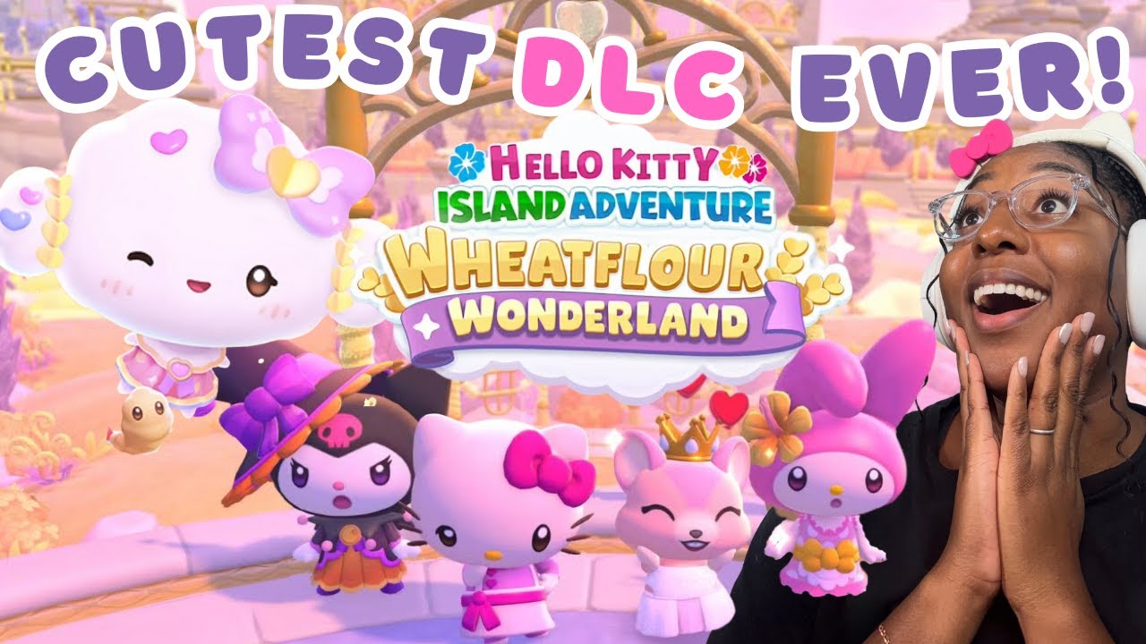 Hello Kitty Island Adventure NEW DLC | Wheatflour Wonderland First Impressions + Cozy Stream