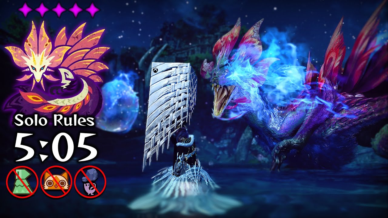 5✦ Tempered Mizutsune Vs. Hammer - 個体値MAX 歴戦タマミツネ ハンマー ソロ【MHWilds】