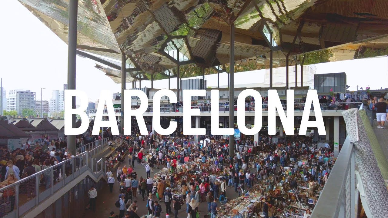 Mercat dels Encants - Thrift Market 🇪🇸 Barcelona Spain 2023