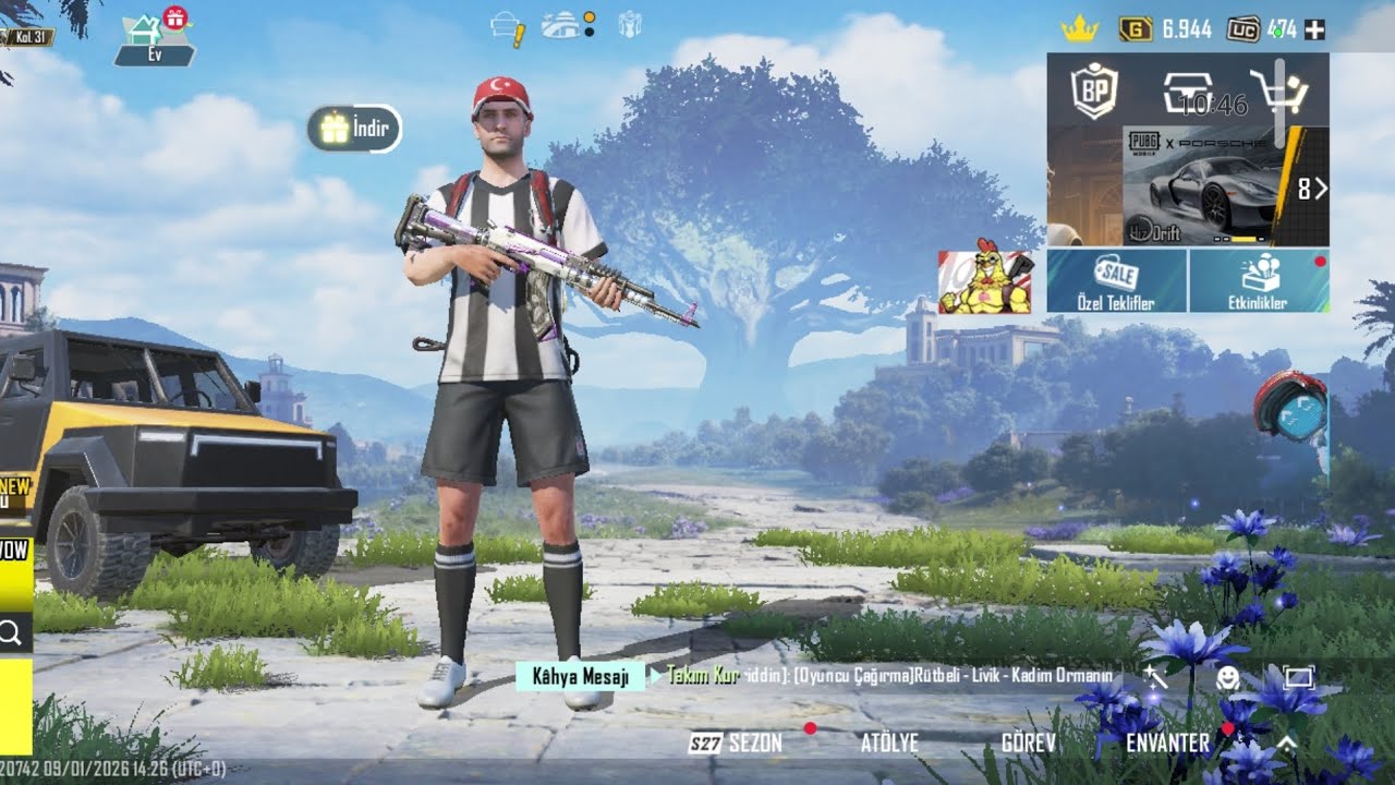 HEPİNİZE MERHABA ARKADAŞLAR BUGÜN YİNE PUBG OYNADIK AMA RANK DEĞİL WOW OYNADIK