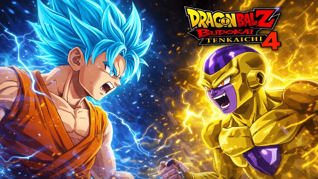 Goku ssj Fase Dios Blue ( Primera Vez ) vs Golden Frezzer ( La Resurrección )