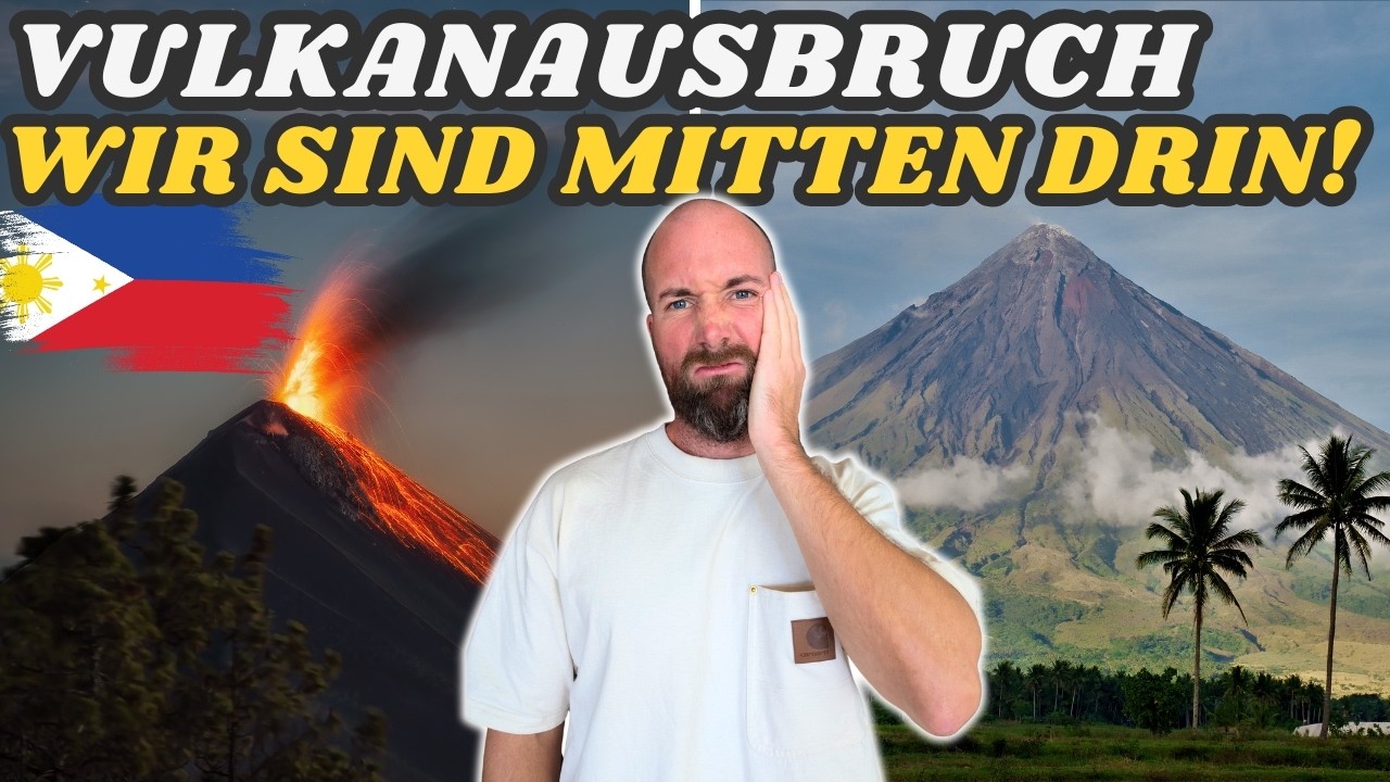 Wir reisen zum gef&auml;hrlichsten Vulkan auf den Philippinen 🌋🇵🇭