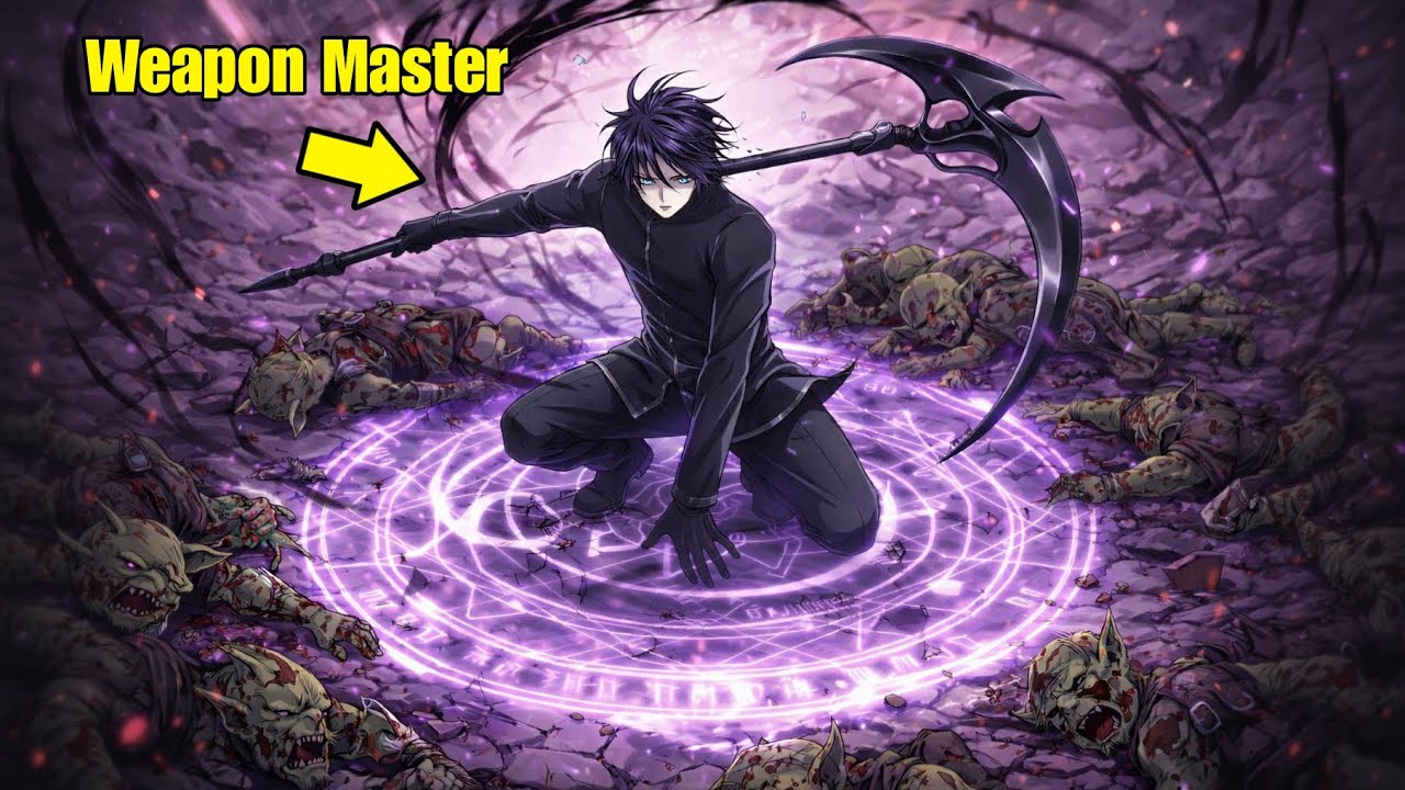 When the Weapon Master Possesses an SSS-Rank Grim Reaper Scythe | Manhwa Recap