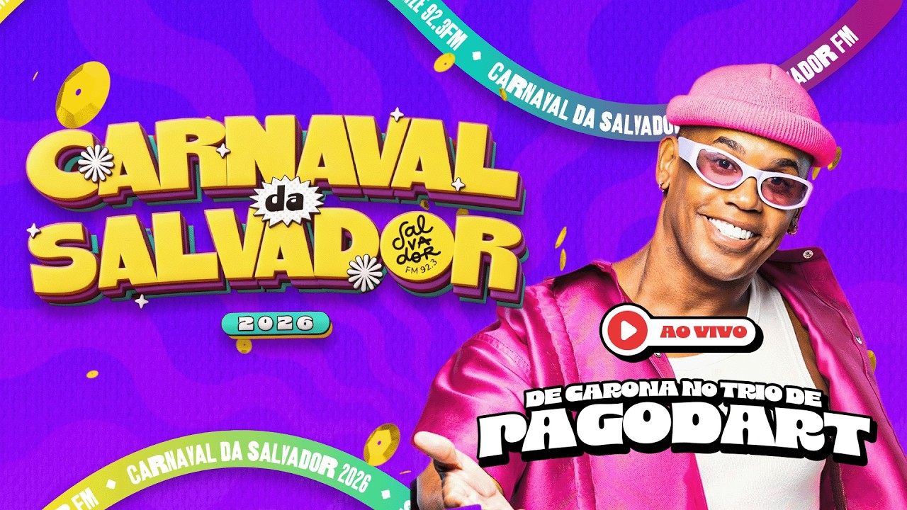 PAGODART | AO VIVO DIRETO DO CAMPO GRANDE | Carnaval da Salvador | Sábado - 14/02/2026 | Salvador FM