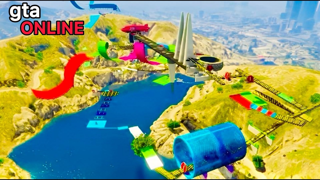 ПОЛЧАСА НА ПРОХОЖДЕНИЕ ЭТОГО СКИЛЛ ТЕСТА  В GTA 5 ONLINE!
