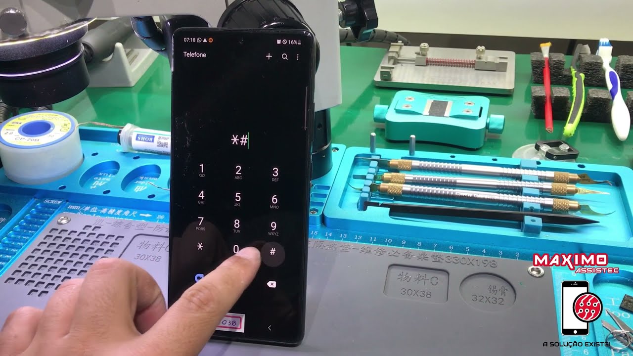 Samsung S10 Lite Não funciona chip e wi-fi.