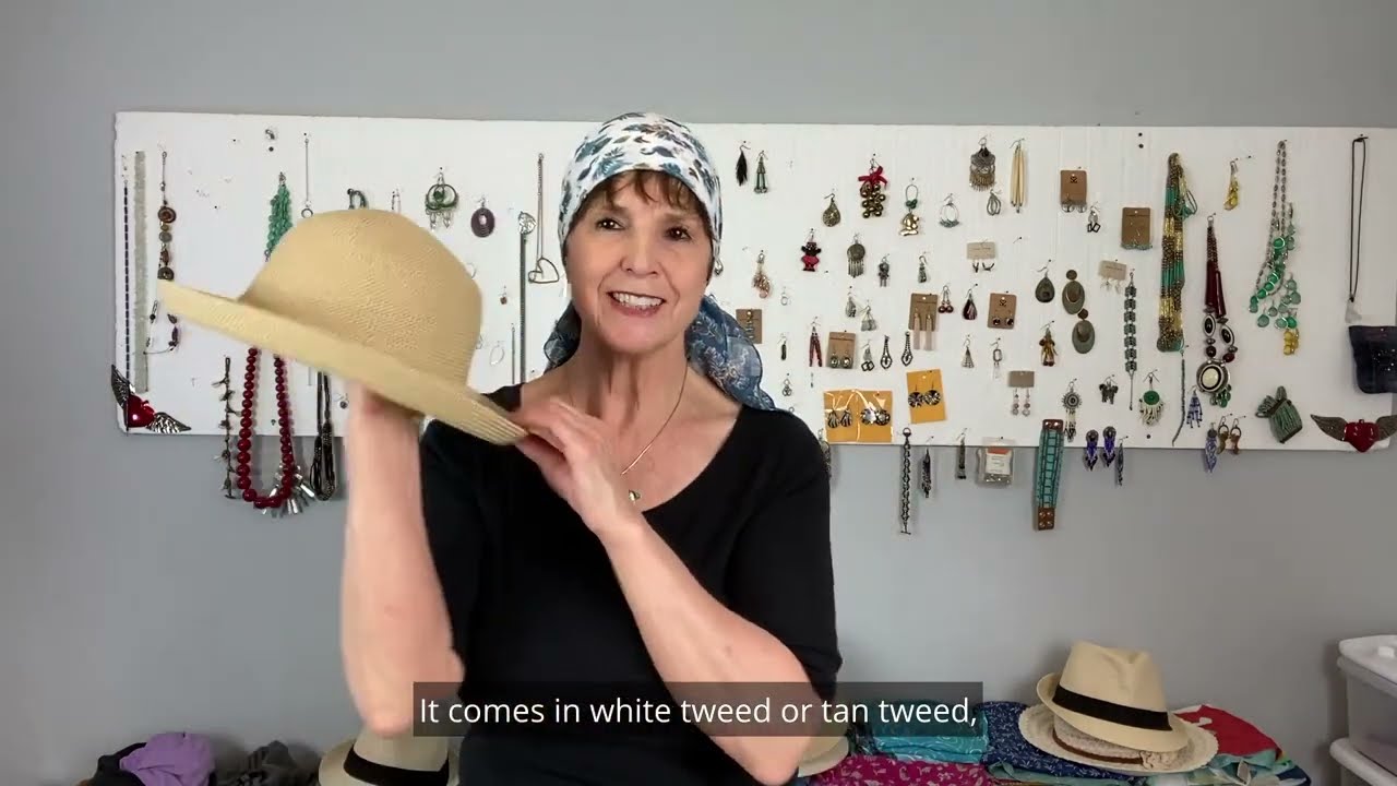 Sausalito Sun Hat for Women with Small Heads