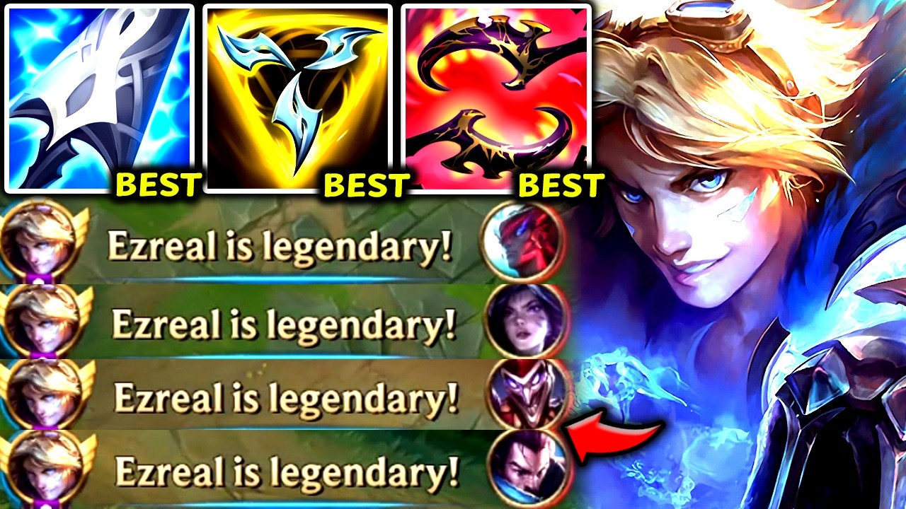 EZREAL TOP NEW BUILD! 1V5 NOW EASIER THAN EVER (#1 BEST BUILD) - 2026 Ezreal TOP Gameplay Guide
