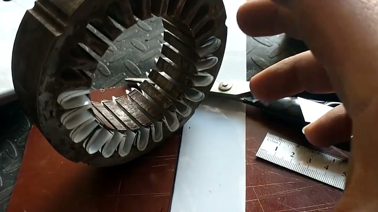 ✅Embobinado de motor monof&aacute;sico de 4 polos Parte 2👈