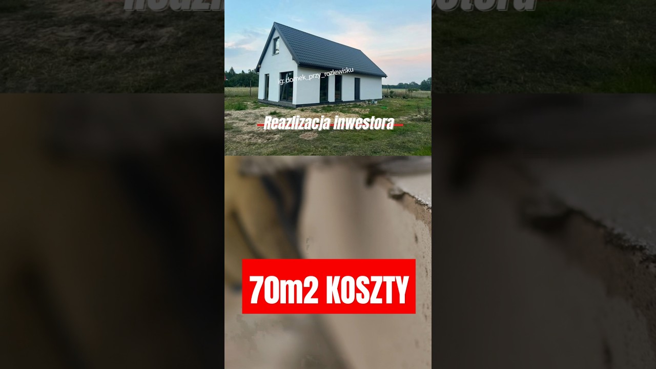 Ile kosztuje budowa domu 70m2 w 2025 roku, liczymy gazobeton 😎 #budowadomu2025  #dombezpozwolenia