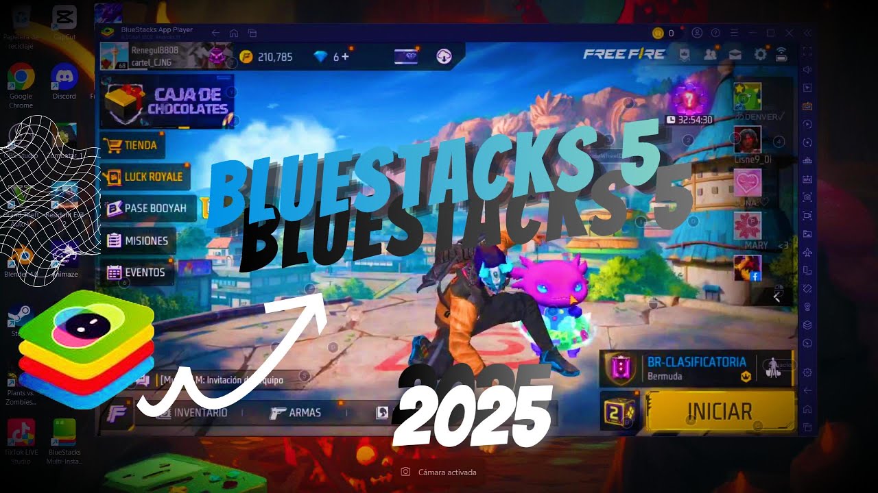 🔵🔴¿SE PUEDE JUGAR FREE FIRE EN UNA INTEL CORE I3? con BLUESTACKS 5😱