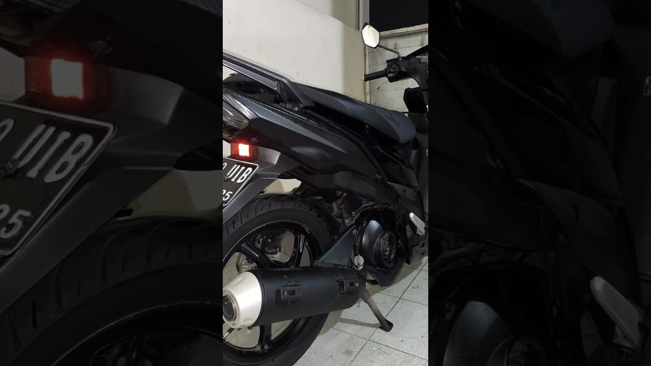 Knalpot standar racing suara adem bulat ANTI MBER!!! 😝