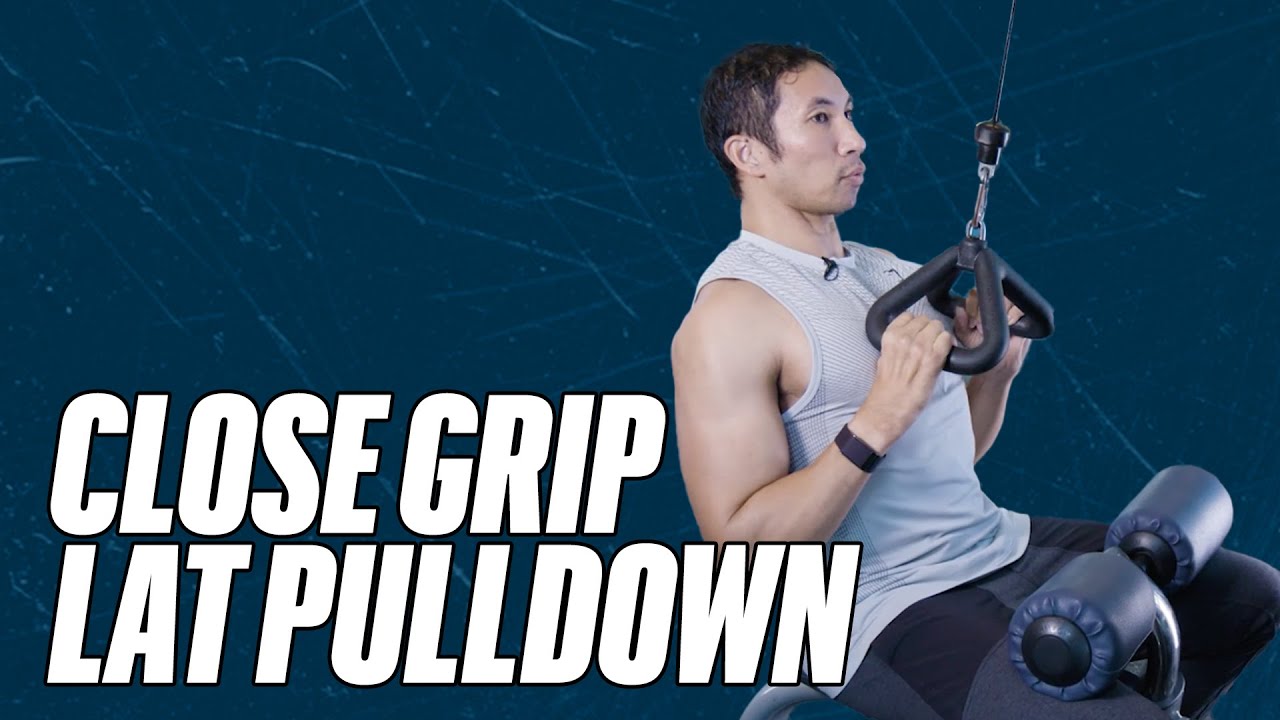 Build a V-Tapered Back With The Close Grip Lat Pulldown | Eb & Swole | Men's Health Muscle