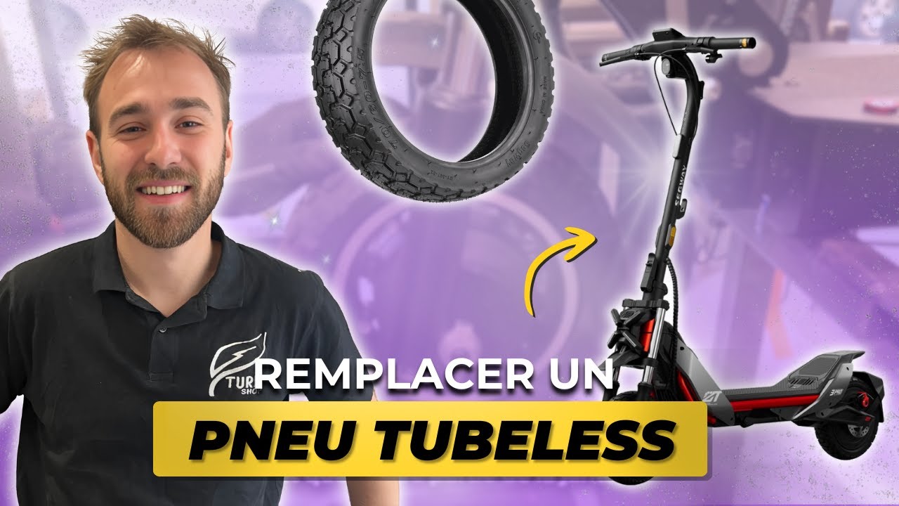 Comment CHANGER un PNEU TUBELESS sur SEGWAY ZT3 ? [TUTO COMPLET]
