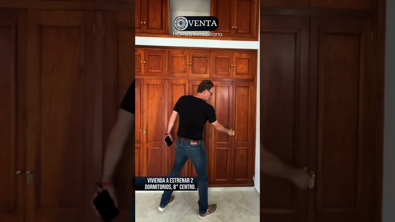 VENTA VIVIENDA A ESTRENAR 2 Dorm. B° Centro.