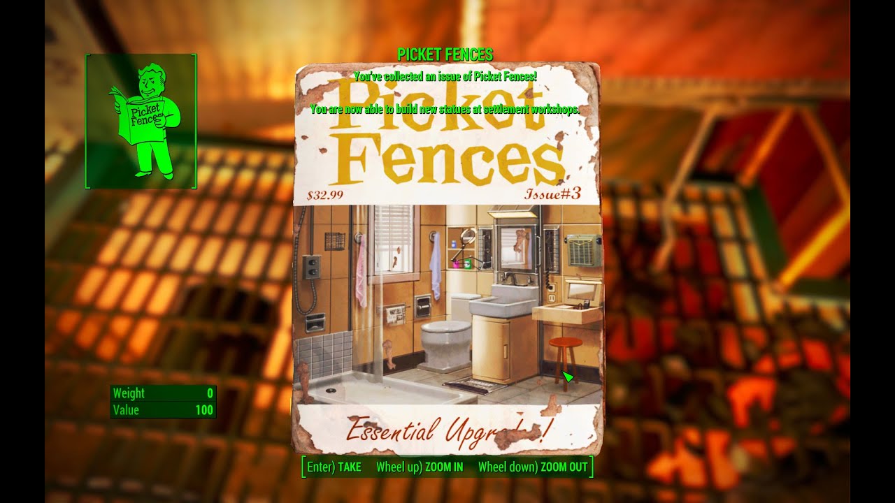 Picket Fences - Saugus Ironworks - Fallout 4
