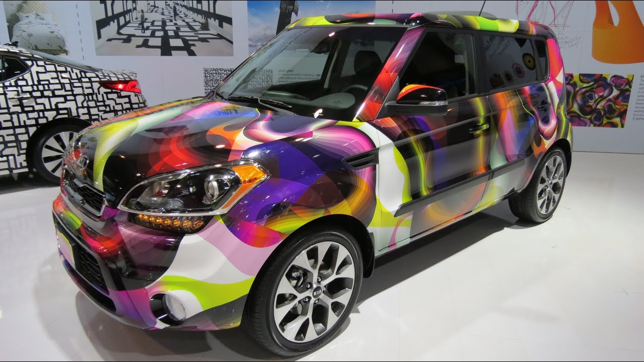 2013 Kia Soul 4 Custom At The 2013 Canadian Int Auto Show Toronto